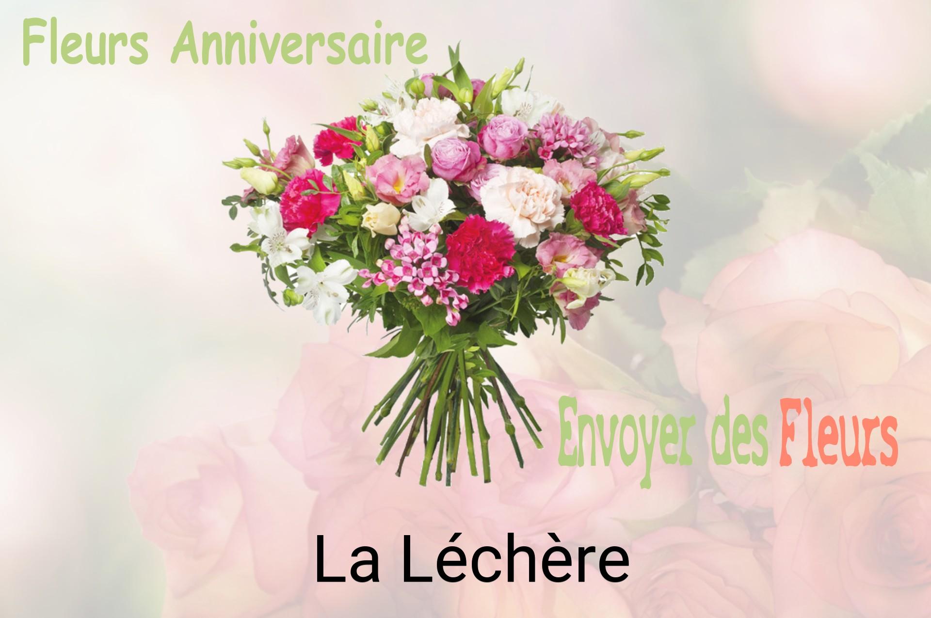 Bouquet de fleurs d’anniversaire livré à La Léchère